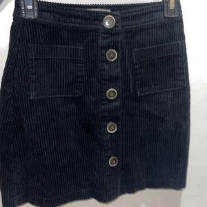 Black cotton skirt from Primark, size 0